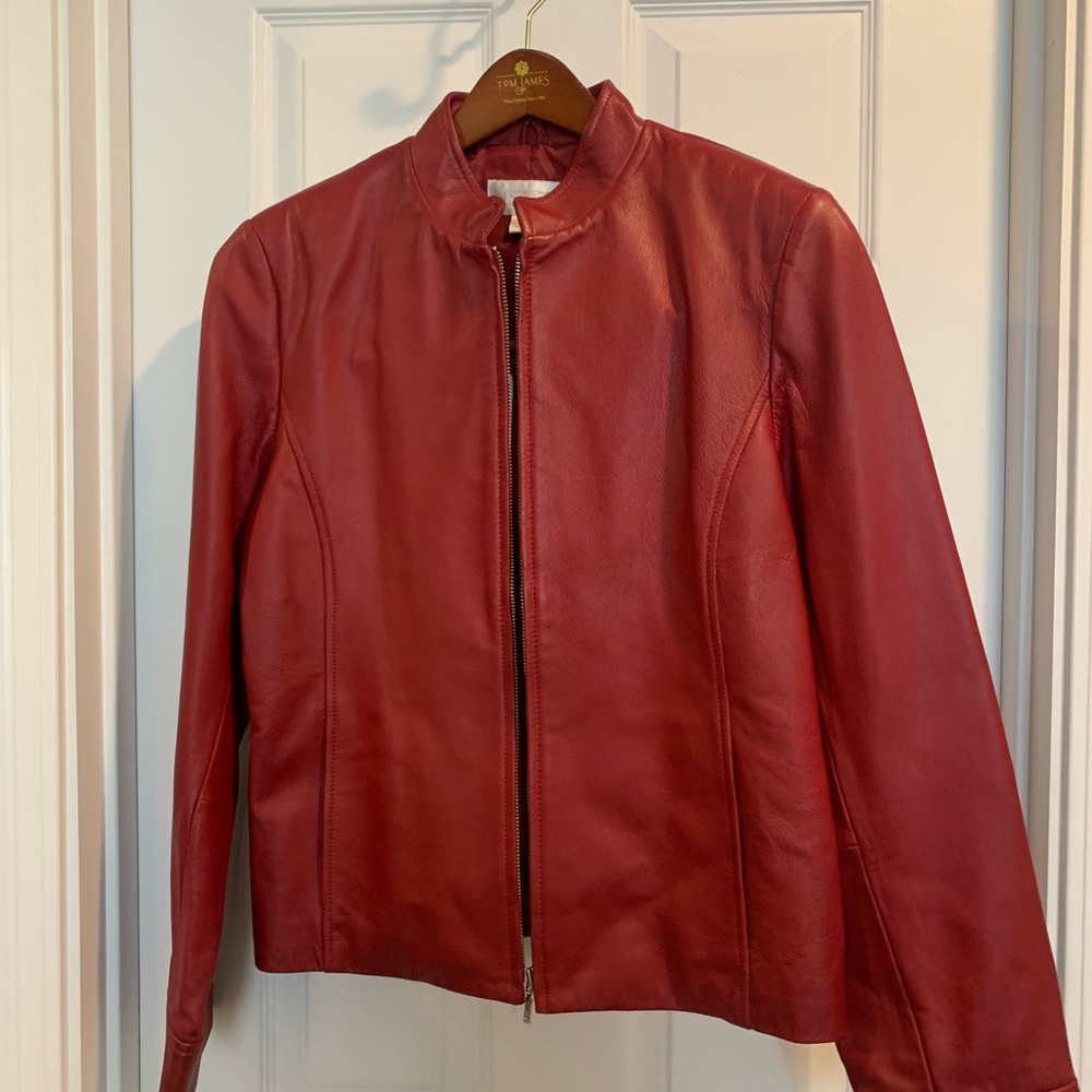 Leather jacket